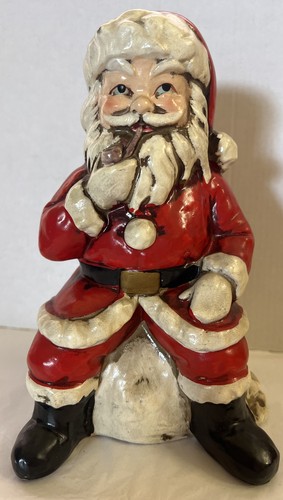 Vintage santa sitting on - vintage,